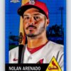 Nolan Arenado Blue Prizm Refractor Topps Chrome Platinum Anniversary
