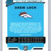 Drew Lock RC Donruss Optic