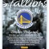 Brandin Podziemski RC 2024 Contenders Rookie Stallions