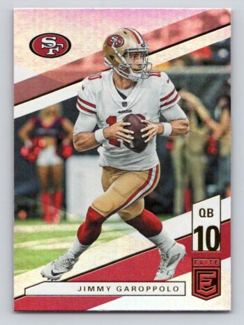 Jimmy Garoppolo Foil Donruss Elite