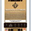 Marshon Lattimore RC Autograph Donruss Optic