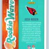Josh Rosen RC Playoff Rookie Wave