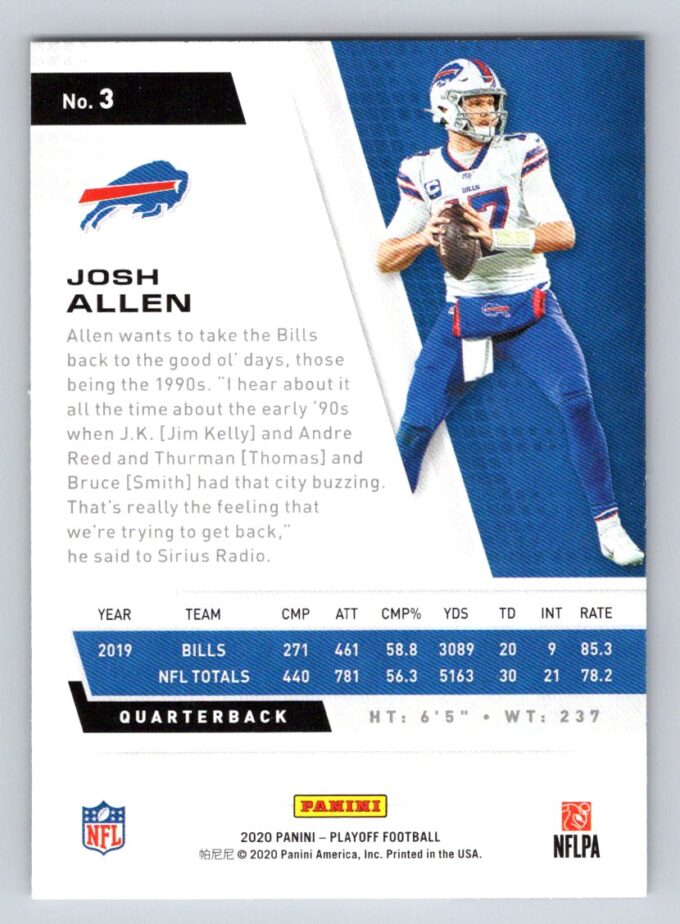 Josh Allen Playoff