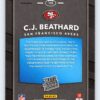 C.J. Beathard Green RC Donruss Optic
