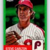 Steve Carlton /99 Green Wave Refractor Topps Chrome Platinum Anniversary