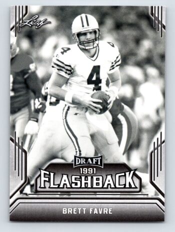 Brett Favre Leaf 1991 Draft Flashback