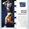 Davis Webb RC Panini Knight School