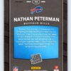 Nathan Peterman RC Silver Prizm Donruss Optic Rated Rookie