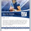 Davis Webb RC Rookies & Stars