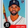 Jack Lopez RC Silver Refractor Topps Chrome Platinum Anniversary