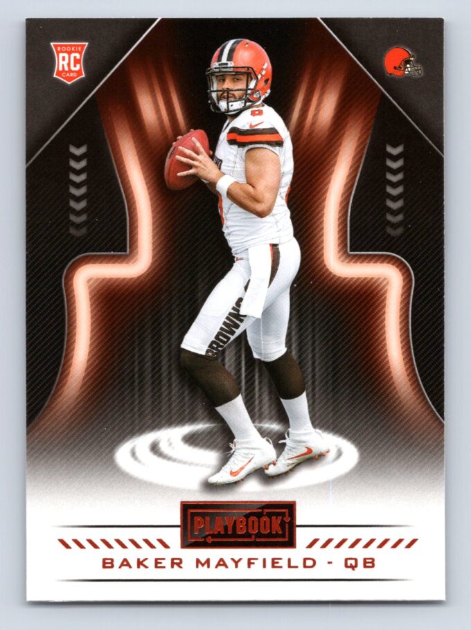 Baker Mayfield RC Bronze SP Playbook