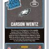 Carson Wentz RC Donruss Rated Rookie