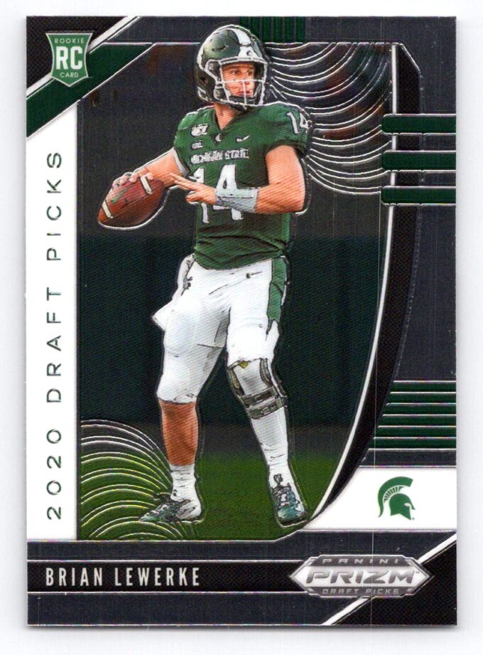 Brian Lewerke RC Prizm Draft Picks