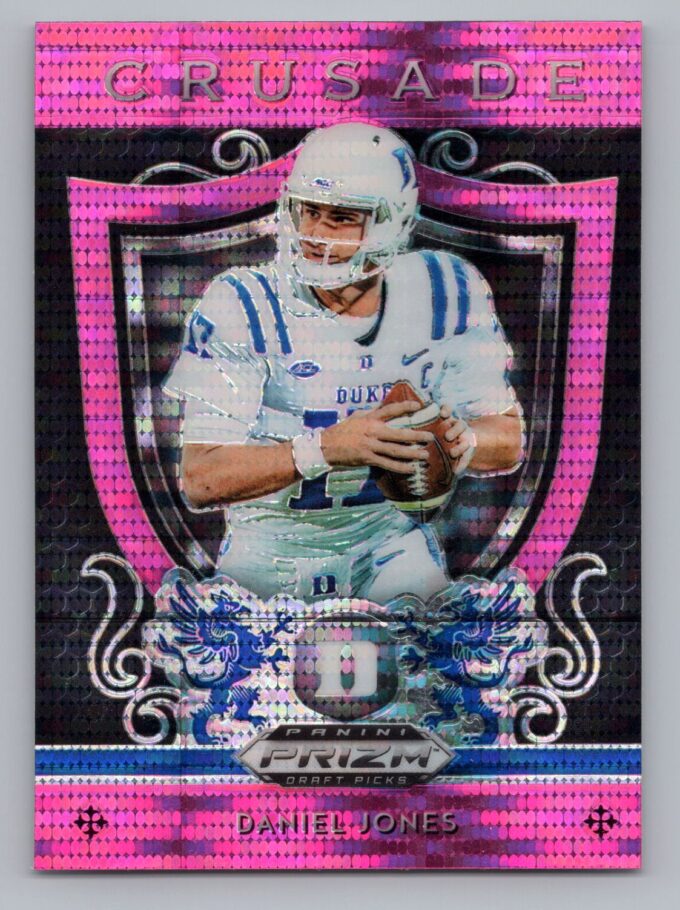 Daniel Jones RC Pink Pulsar Prizm Draft Picks