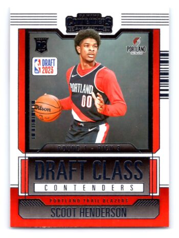 Scoot Henderson RC 2024 Contenders Round 1 Draft Class