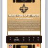 Marshon Lattimore RC Red/Yellow Holo Refractor Donruss Optic