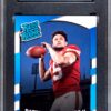 Patrick Mahomes RC 2017 Donruss #327 Rated Rookie SGC 9.5