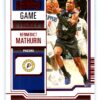 Bennedict Mathurin 2024 Contenders Red Game Ticket