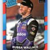 Bubba Wallace RC Red Donruss Rated Rookie