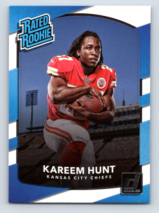 Kareem Hunt RC Donruss Rated Rookie