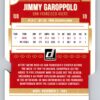 Jimmy Garoppolo /75 Silver Foil Die Cut Donruss Press Proof