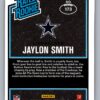 Jaylon Smith RC Donruss Optic Rated Rookie