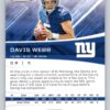 Davis Webb RC Rookies & Stars