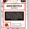 Baker Mayfield RC Donruss Optic Elite Series