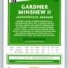 Gardner Minshew Donruss
