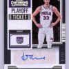 Filip Petrusev /99 Autograph Silver 2024 Contenders Playoff Ticket