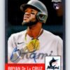 Bryan De La Cruz RC Autograph  Topps Chrome Platinum Anniversary