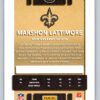 Marshon Lattimore RC Red Donruss Press Proof