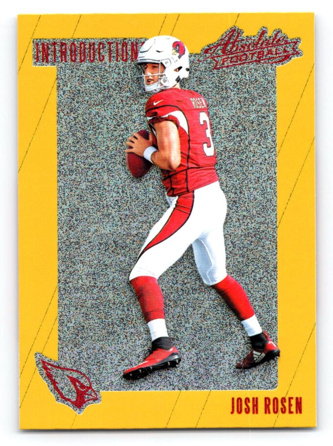 Josh Rosen 2018 Absolute Football Introduction Spectrum Gold