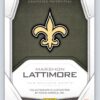 Marshon Lattimore /50 Autograph Panini Certified Potential