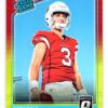 Josh Rosen RC Red/Yellow Donruss Optic