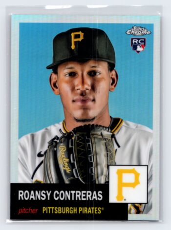 Roansy Contreras RC Silver Refractor Topps Chrome Platinum Anniversary