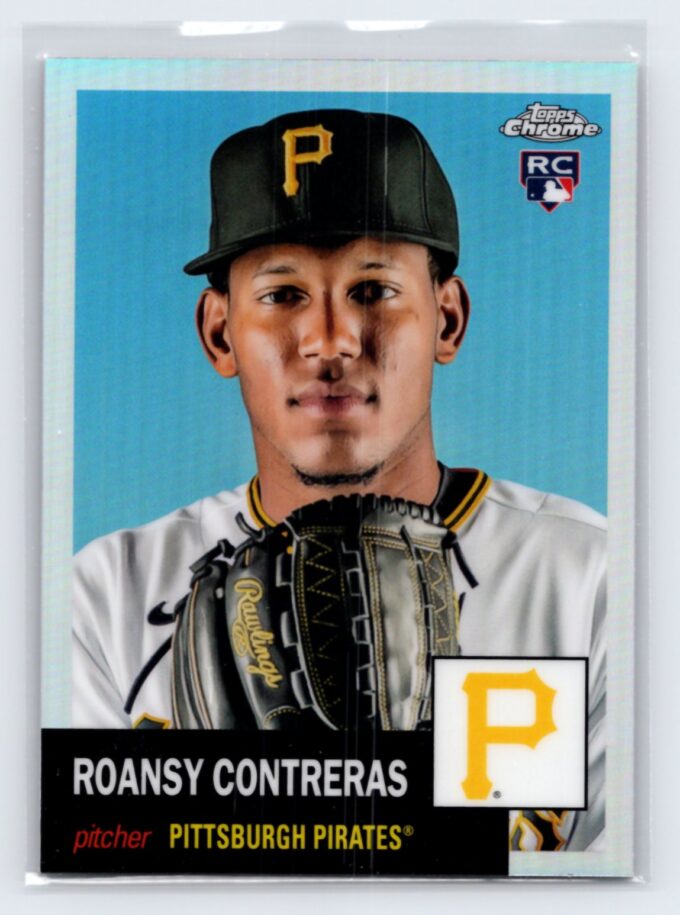 Roansy Contreras RC Silver Refractor Topps Chrome Platinum Anniversary