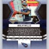 Malik Willis RC Mosaic NFL Debut