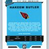 Hakeem Butler Silver RC Donruss Rated Rookie