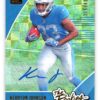 Kerryon Johnson /499 RC Autograph Donruss the Rookies