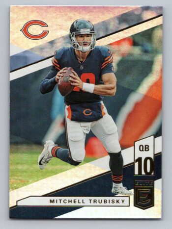 Mitchell Trubisky Foil Donruss Elite