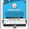 Mason Rudolph RC Donruss  Rated Rookie