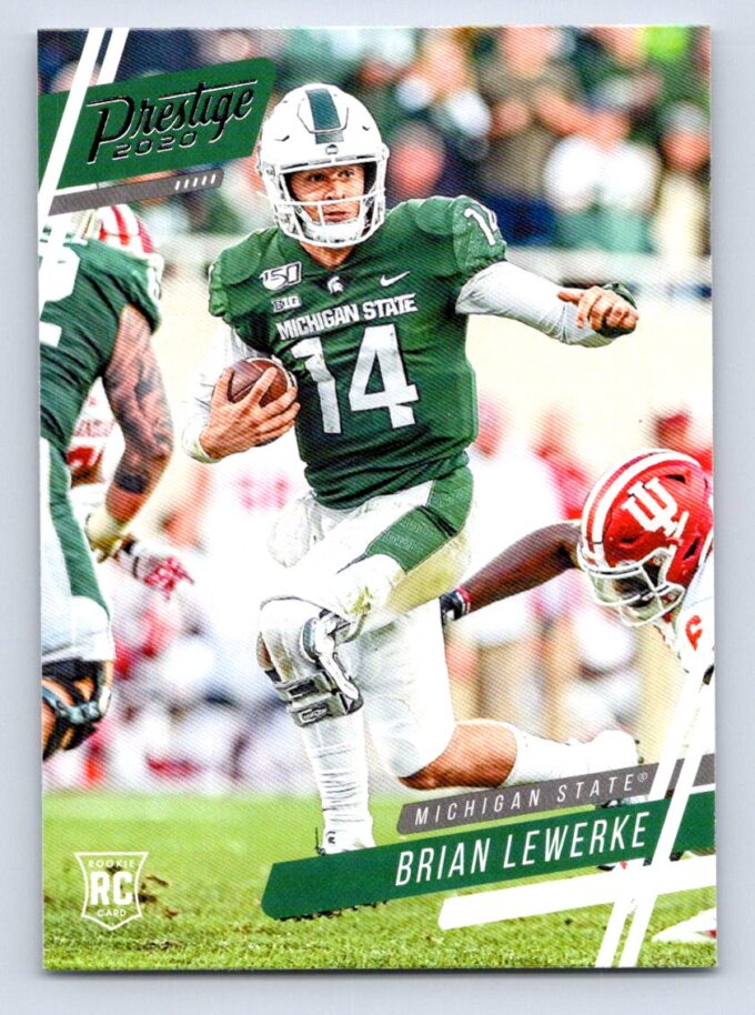 Brian Lewerke RC Panini Chronicles Prestige