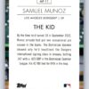 Samuel Munoz 2023 Bowman Modern Prospects