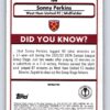 Sonny Perkins RC Rookie Refractor 2022 Merlin UEFA Champions League