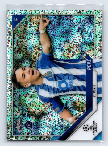 Pepe RC Rookie Speckle 2022 Topps Chrome EUFA Champions League