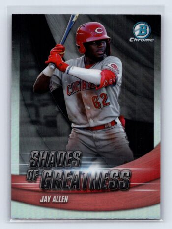 Jay Allen 2022 Bowman Chrome Shades of Greatness