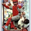 Jimmy Crooks III Refractor 2022 Sky Blue Bowman Chrome