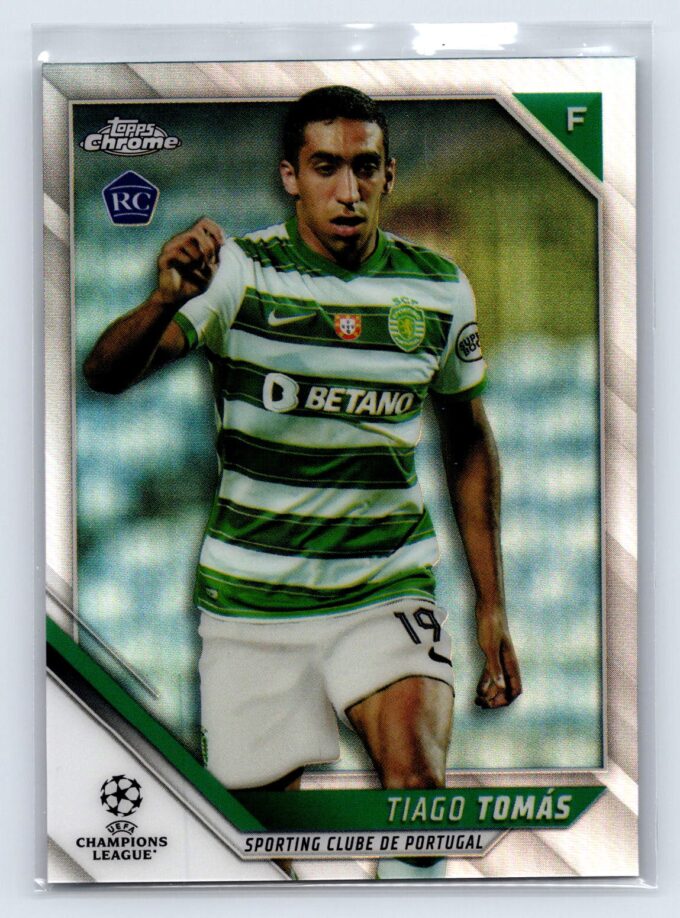 Tiago Tomas RC Rookie Refractor 2022 Topps Chrome UEFA Champions League