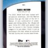 Kahlil Watson 2022 Bowman Chrome Shades of Greatness